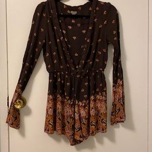 Ecote Floral Romper